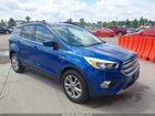 2018 Ford Escape Se Blue vin: 1FMCU9GD7JUD31078