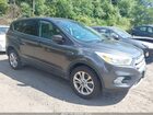 2017 Ford Escape Se Gray vin: 1FMCU9GD9HUB25139