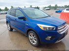 2018 Ford Escape Se Синий vin: 1FMCU9GDXJUD31060