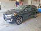 2022 Ford Escape Sel Черный vin: 1FMCU9H67NUB91104