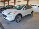 2022 Ford Escape Titanium White vin: 1FMCU9J91NUA33975
