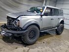2022 Ford Bronco Base Silver vin: 1FMDE5BH2NLB61180