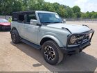 2022 Ford Bronco Outer Banks Blue vin: 1FMDE5DH9NLB48908