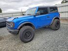 2025 Ford Bronco Blue vin: 1FMDE6AHXSLA67955
