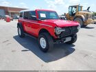 2024 Ford Bronco Heritage Edition Red vin: 1FMEE4DP2RLA02376
