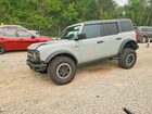 2023 Ford Bronco Base Gray vin: 1FMEE5DP9PLB98772