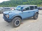 2024 Ford Bronco Badlands Blue vin: 1FMEE9BP9RLA55138