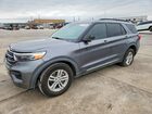 2021 Ford Explorer Xlt Gray vin: 1FMSK7DH3MGB16359