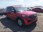 2023 Ford Explorer Xlt Red vin: 1FMSK7DH5PGB08087
