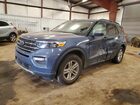2021 Ford Explorer Xlt Blue vin: 1FMSK8DH0MGA80510