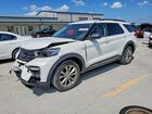 2020 Ford Explorer Xlt White vin: 1FMSK8DH2LGA25586