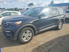 2021 Ford Explorer Xlt Black vin: 1FMSK8DH2MGC43593