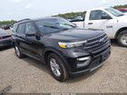 2021 Ford Explorer Xlt Black vin: 1FMSK8DH4MGC01183