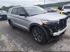 2022 Ford Explorer Xlt Silver vin: 1FMSK8DH4NGA23356