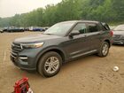 2022 Ford Explorer Xlt Black vin: 1FMSK8DH5NGC37000