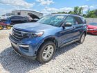 2020 Ford Explorer Xlt Gray vin: 1FMSK8DH9LGC44402