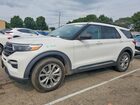 2020 Ford Explorer Xlt White vin: 1FMSK8DH9LGD14710