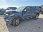 2020 Ford Explorer Xlt Blue vin: 1FMSK8DHXLGA13721