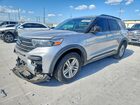 2021 Ford Explorer Xlt Silver vin: 1FMSK8DHXMGB59697