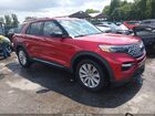 2020 Ford Explorer Limited Red vin: 1FMSK8FH2LGC97343