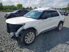 2020 Ford Explorer Limited White vin: 1FMSK8FH6LGA05208