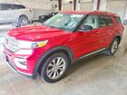 2023 Ford Explorer Limited Red vin: 1FMSK8FH9PGA49239