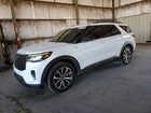 2025 Ford Explorer St-line White vin: 1FMUK7KH0SGA62477