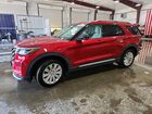 2025 Ford Explorer Platinum Red vin: 1FMUK8HH5SGA04023