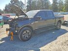 2025 Ford F150 Lightning Lariat Black vin: 1FT6W5L78SWG15071
