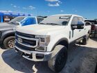 2022 Ford F250 Super Duty White vin: 1FT7W2BT0NEC99869