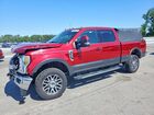 2019 Ford F250 Super Duty Red vin: 1FT7W2BT4KEC76297