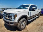 2019 Ford F250 Super Duty White vin: 1FT7W2BT6KEF45979