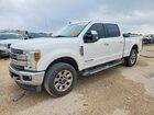 2019 Ford F250 Super Duty White vin: 1FT7W2BT8KEC02218