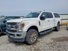 2019 Ford F250 Super Duty White vin: 1FT7W2BT8KEC29256