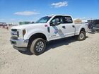 2019 Ford F250 Super Duty White vin: 1FT7W2BT8KEC40645