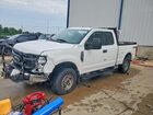 2021 Ford F250 Super Duty White vin: 1FT7X2B64MED95638