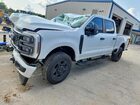 2024 Ford F250 Super Duty White vin: 1FT8W2BA2REE78827