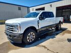 2024 Ford F250 Super Duty White vin: 1FT8W2BT2RED53750