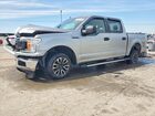 2020 Ford F150 Supercrew Silver vin: 1FTEW1C46LKD78406