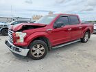 2016 Ford F150 Supercrew Red vin: 1FTEW1C88GFB81464