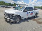 2016 Ford F150 Supercrew White vin: 1FTEW1CF7GFD48346