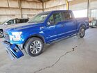 2017 Ford F150 Supercrew Blue vin: 1FTEW1CP2HKC55560