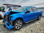 2019 Ford F150 Supercrew Синий vin: 1FTEW1E56KKF29975