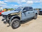 2019 Ford F150 Supercrew Gray vin: 1FTEW1E57KFB32705