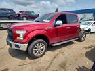 2016 Ford F150 Supercrew Red vin: 1FTEW1EF3GFC66353