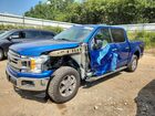 2018 Ford F150 Supercrew Blue vin: 1FTEW1EG2JFB57169