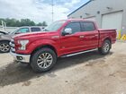 2016 Ford F150 Supercrew Red vin: 1FTEW1EG7GKD94501