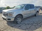 2018 Ford F150 Supercrew Silver vin: 1FTEW1EG8JFC86114