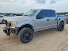 2020 Ford F150 Supercrew Silver vin: 1FTEW1EP0LKE87404