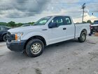 2019 Ford F150 Super Cab White vin: 1FTEX1C48KKE17802